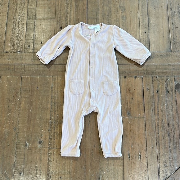 Jamie Kay dusty rose ribbed romper - Picture 1 of 5